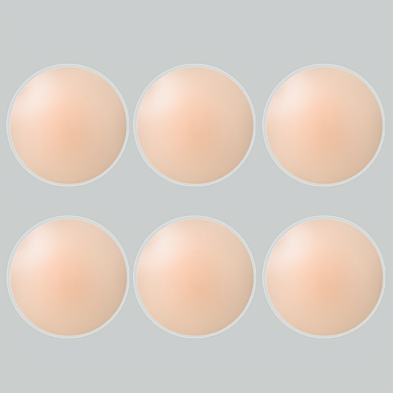 Women's Reusable Silicone Nipple Covers Seamless Self-Adhesive 2/6/10 Pack