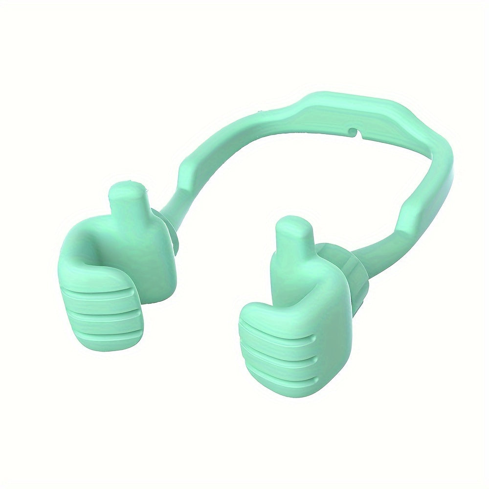 Adjustable Phone Holder with 360° Rotation, Portable Desktop Stand, Sturdy Plastic