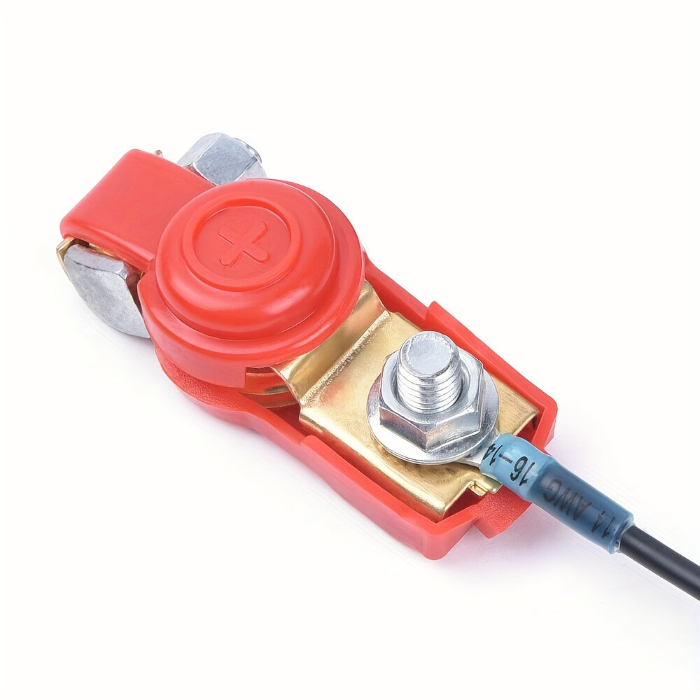 2 pares de conectores de terminal de batería de alta resistencia para marina, camión, autocaravana y camper