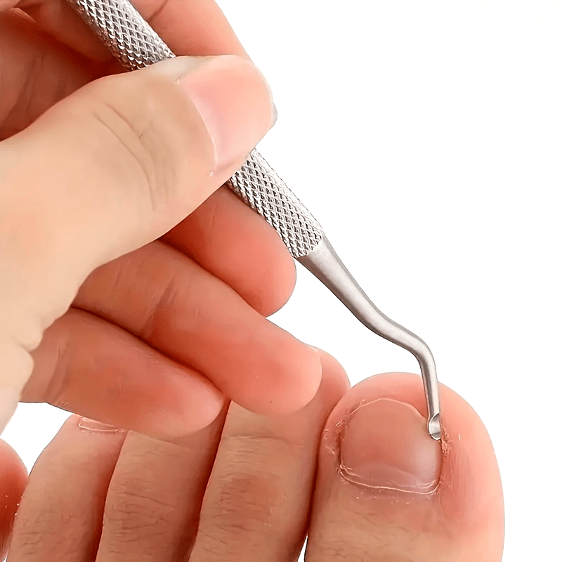 Stainless Steel Ingrown Toenail Lifter Pedicure Tool Deep Cleaning