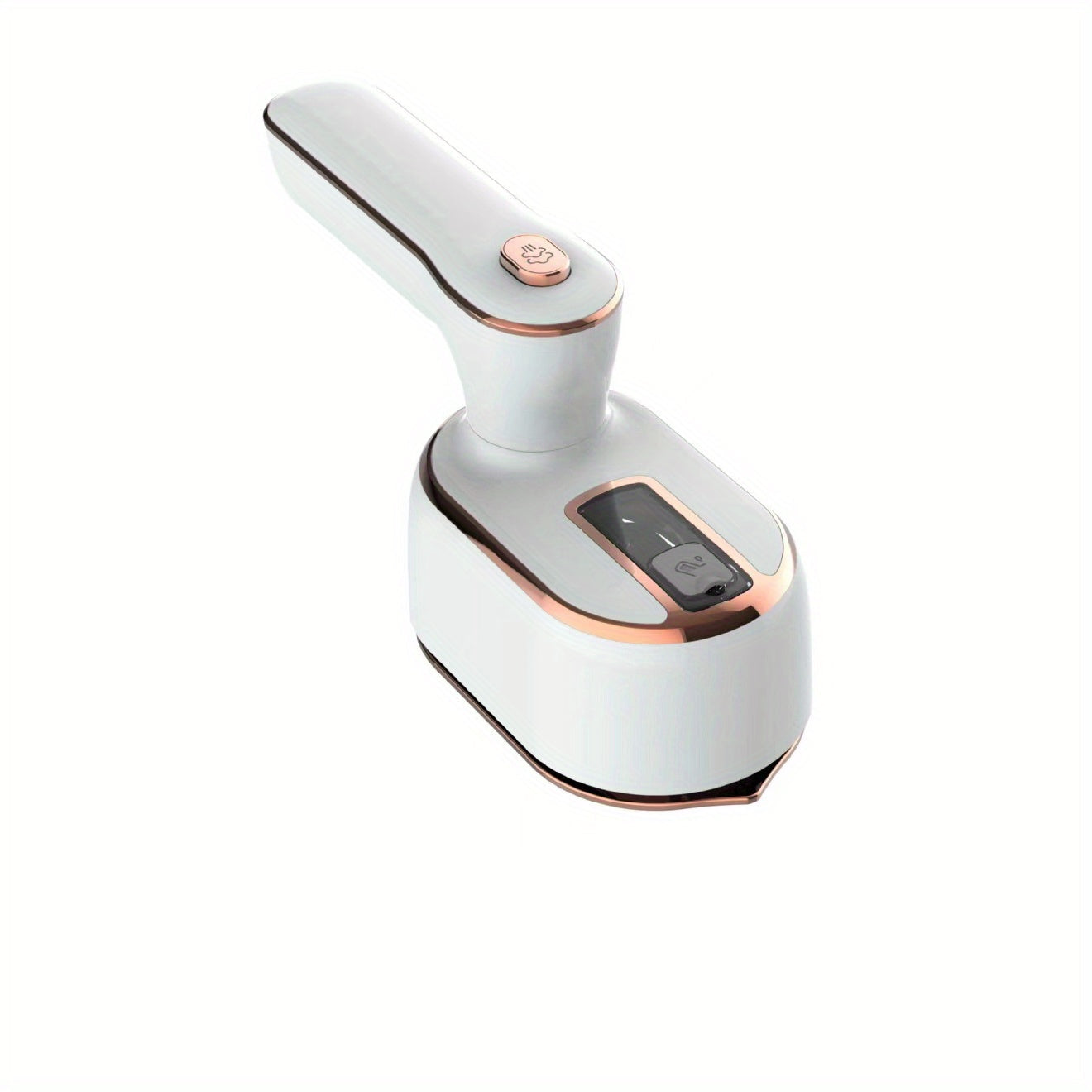 Vaporizador de mano portátil con mango plegable y plancha giratoria para viajes y hogar