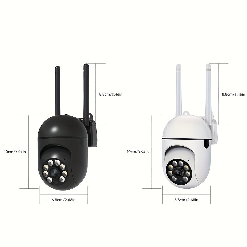 1080P HD Wireless Security Camera with Full Color Night Vision Motion Detection Home Surveillance 2.4G Wi-Fi USB Powered