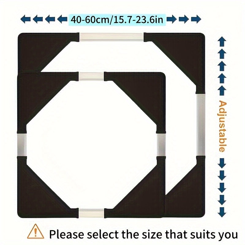 Qattiq po'latdan yasalgan texnika uchun lockli g'ildiraklar bilan shkaf yoki kir yuvish mashinasiga mo'ljallangan transport vositasi
