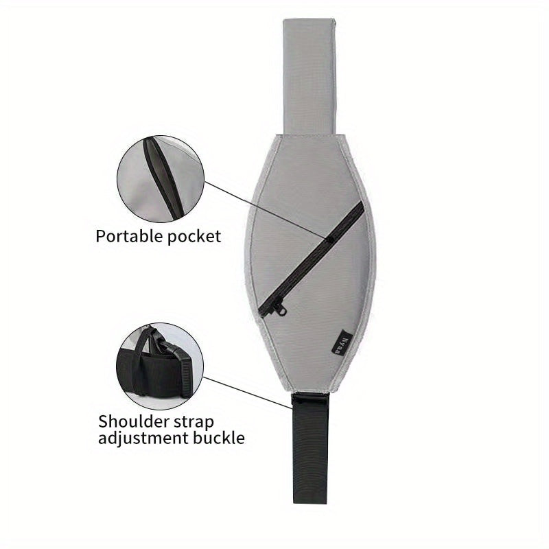 Lightweight Baby Carrier with Front-Hugging Waist Stool and Breastfeeding Stool for Newborns