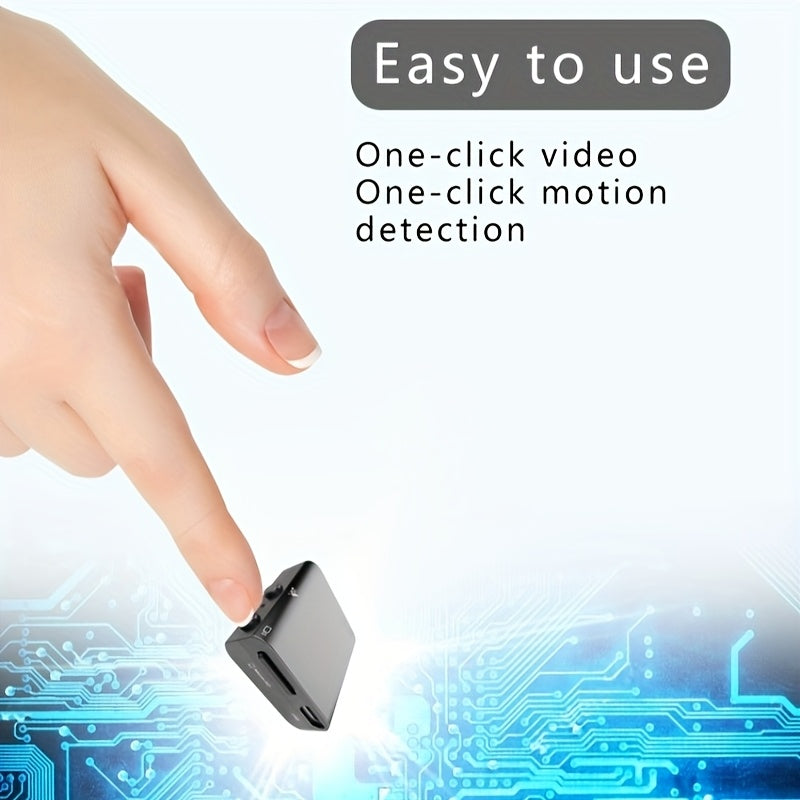 Мини HD камера видеонаблюдения для детей, ночное видение, обнаружение движения, перезаряжаемый аккумулятор, портативная система наблюдения для автомобиля, дома, офиса