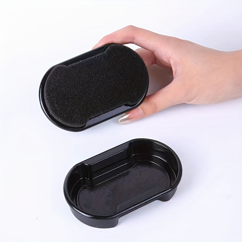 Unisex Leather Shoe Cleaner Brush Double-Sided Rubbing Sponge Colorless Decontamination