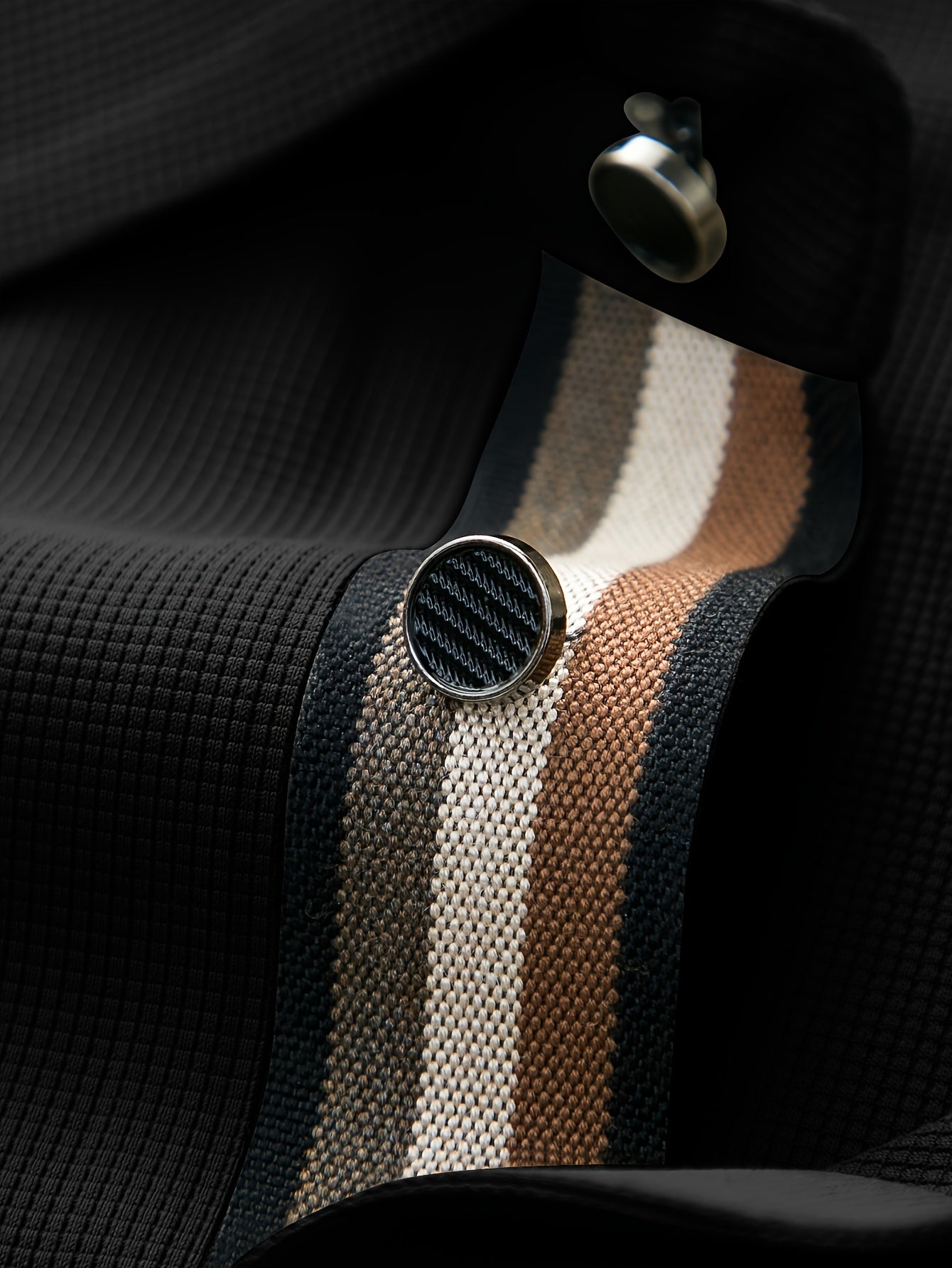 Мужская гольф-рубашка с геометрическим принтом, полиэстер, повседневная, весна, лето, осень