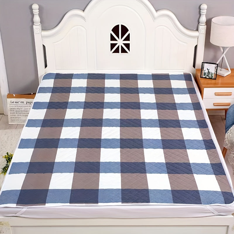 Reusable Waterproof Bed Pad Pink with White Heart High Absorbency Incontinence