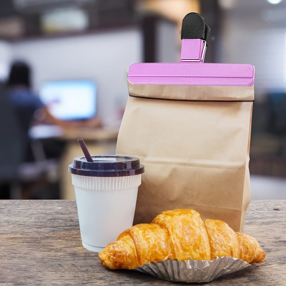 Food Bag Chip Clips Pack of 3-24 Heavy Duty Airtight Moisture Proof Storage