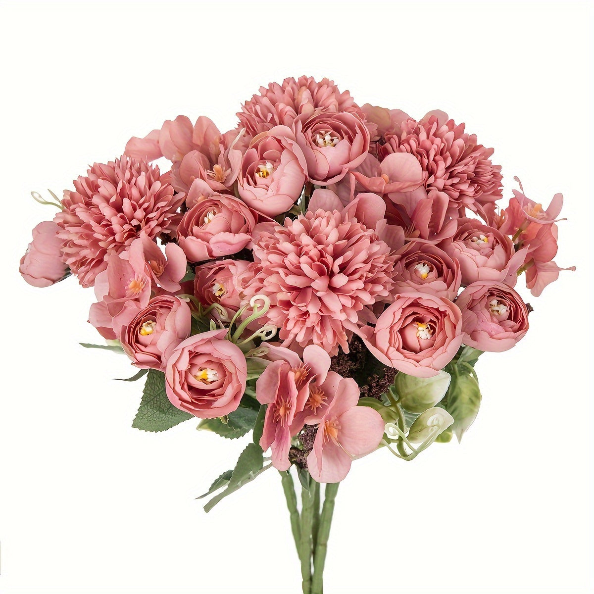 Artificial Flowers 1/3pcs Simulated Roses and Chrysanthemums for Home Decor Weddings and Parties