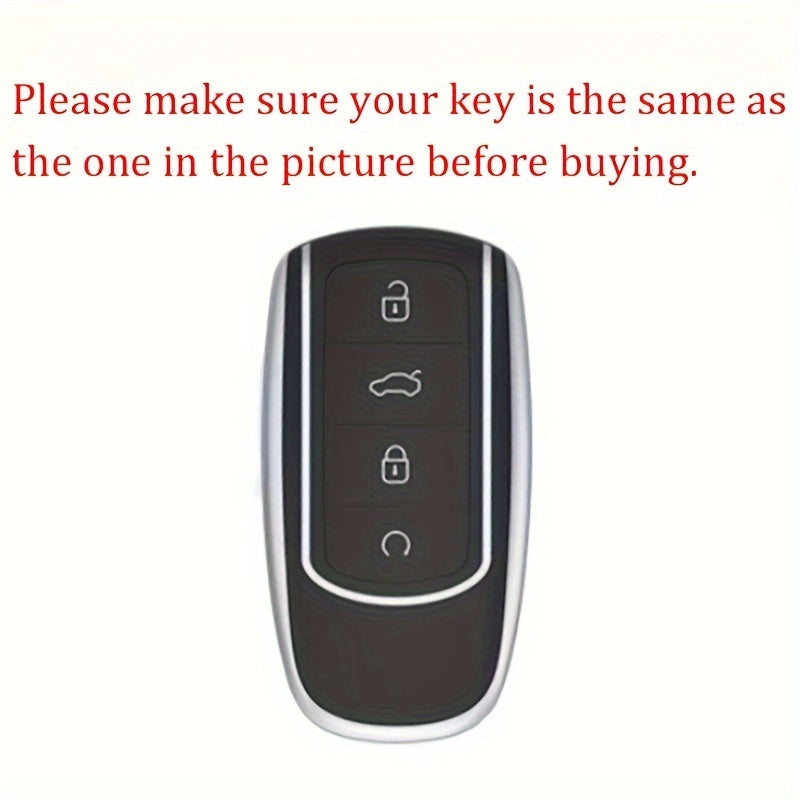 Silicone Car Key Fob Cover Honeycomb Shockproof Durable Remote Protector