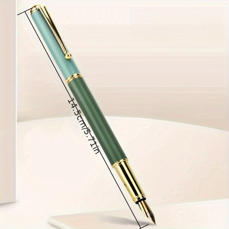 Fountain Pen with 50 Ink Pouches for Calligraphy Office Use Suitable for Students and Adults