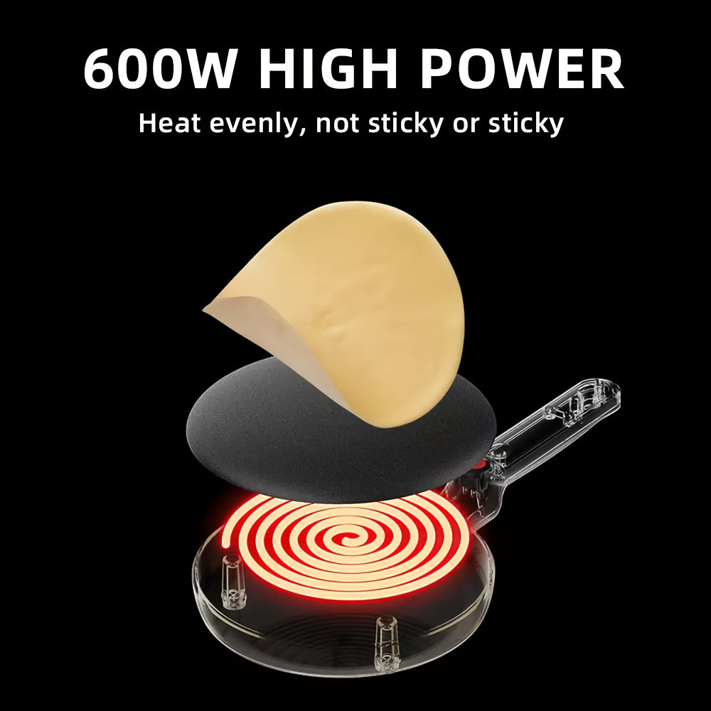 Yevropa rozetkali kichik elektr taxta, non-stick alyuminiy materialdan tayyorlangan. Uy sharoitida foydalanish uchun ideal.