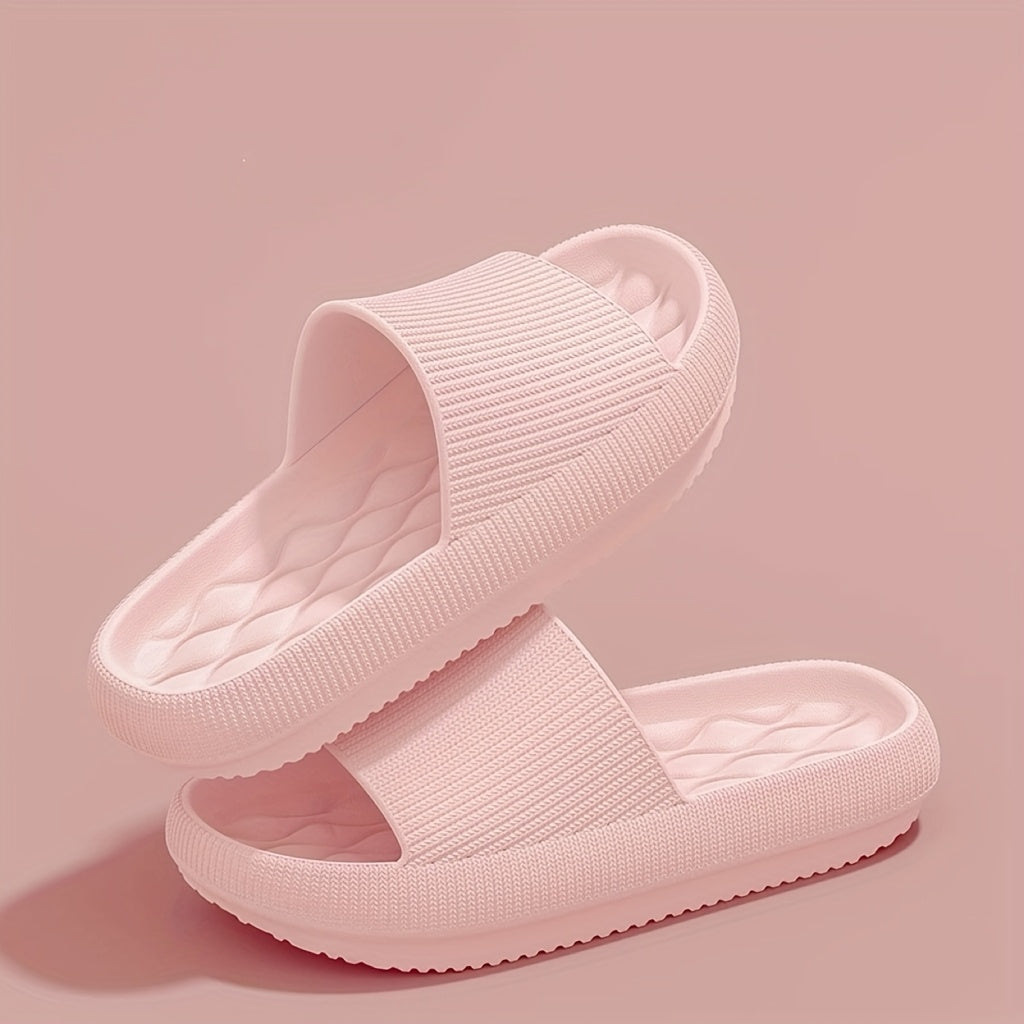 Men Women Soft Sole Platform Slip On Sandals Non-Slip Indoor Outdoor Slides
