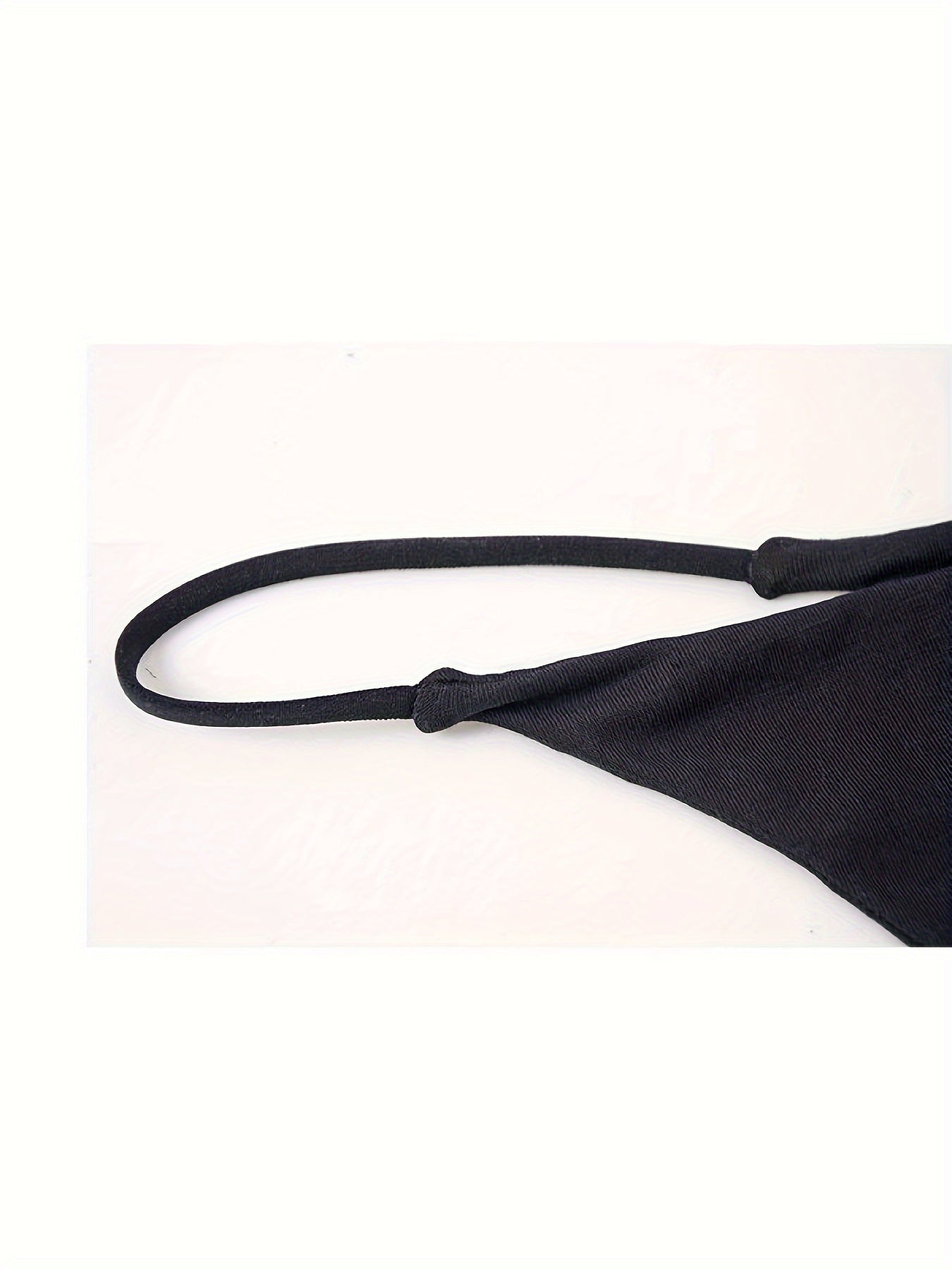 Bragas de tanga de poliéster para mujer con tirantes dobles de espagueti, cintura baja, tela de punto, talla única S/M/L