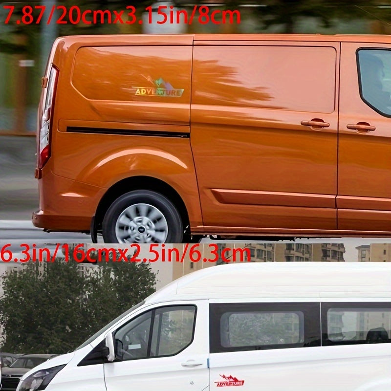 Mototsikl yuqori qutisi reflektiv stikerlar, sayohat aksessuarlari uchun velosipedlar