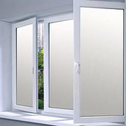 Película de vidrio esmerilado para ventanas, 1 rollo, adhesivo estático, privacidad, control de calor, PVC