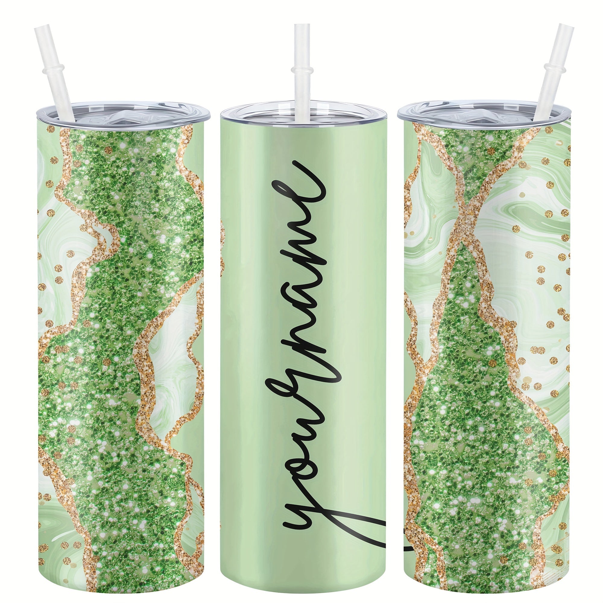 Индивидуальная 20-унцевая нержавеющая стальная кружка - прочная, изолированная, легкая в очистке - идеальна для всех сезонов и в качестве подарка.