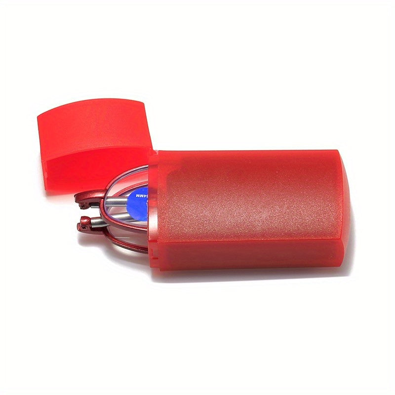 Компактные складные очки для чтения с встроенным светом и фильтром против синего света, овальный дизайн