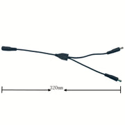 Cable de rama tipo CCTV DCY 5.5X2.1mm con núcleo de cobre para múltiples cámaras y equipos de vigilancia