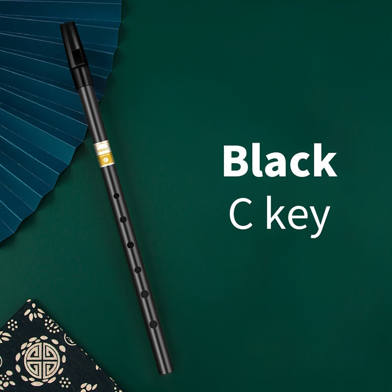 Alüminiy irlandiyalik ohang cho‘qqisi, C/D kalitida, 6 teshik va quti bilan