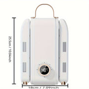 Portable Shoe Dryer with Timer Foldable Design Dehumidifier 220V