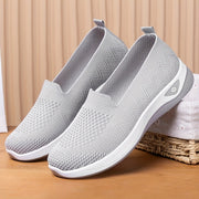 Women's Mesh Slip-On Sneakers Lightweight Casual Walking Shoes All-Season