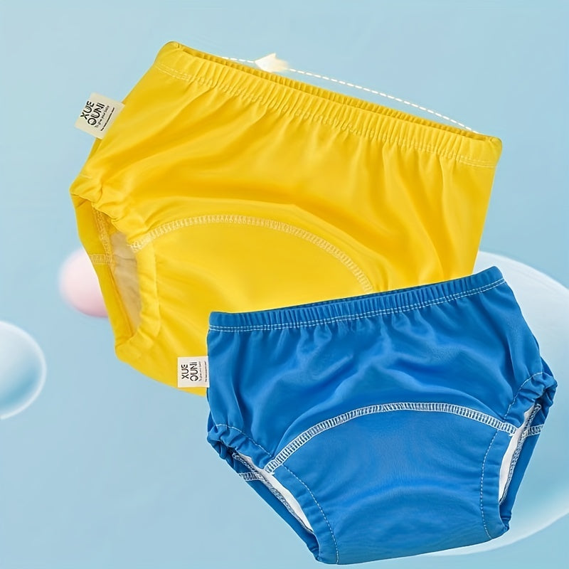 Kichkina bolalar uchun 6-qavatli paxta qayta ishlatiladigan o'quv pamperslari, yozgi foydalanish uchun