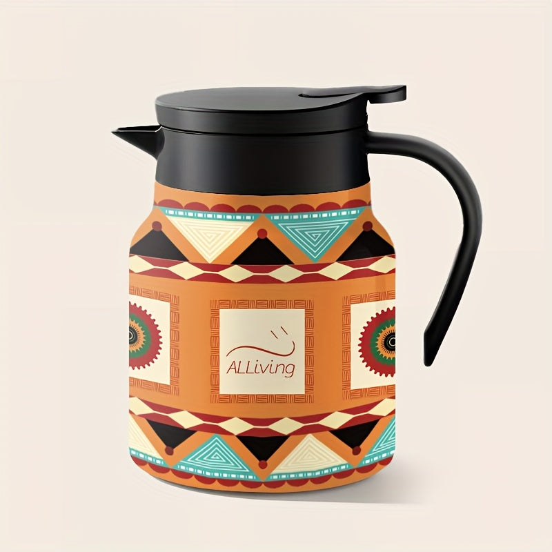 Flower Themed Stainless Steel Tea Infuser with High Capacity for White Tea