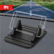 Universal Silicone Phone Holder for Car Dashboard Non-Slip Multi-Angle Mount
