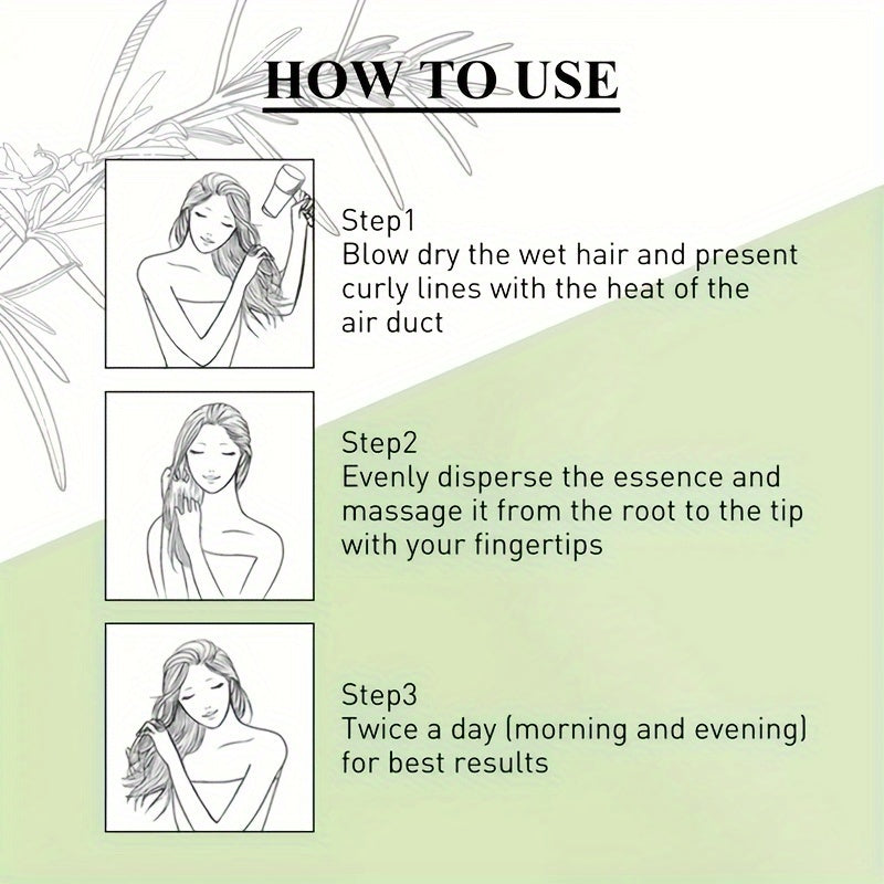 4oz Rosemary soch yog'i barcha soch turlari uchun, namlantiruvchi, castor, Batana, biotin, aloe vera, jojoba bilan