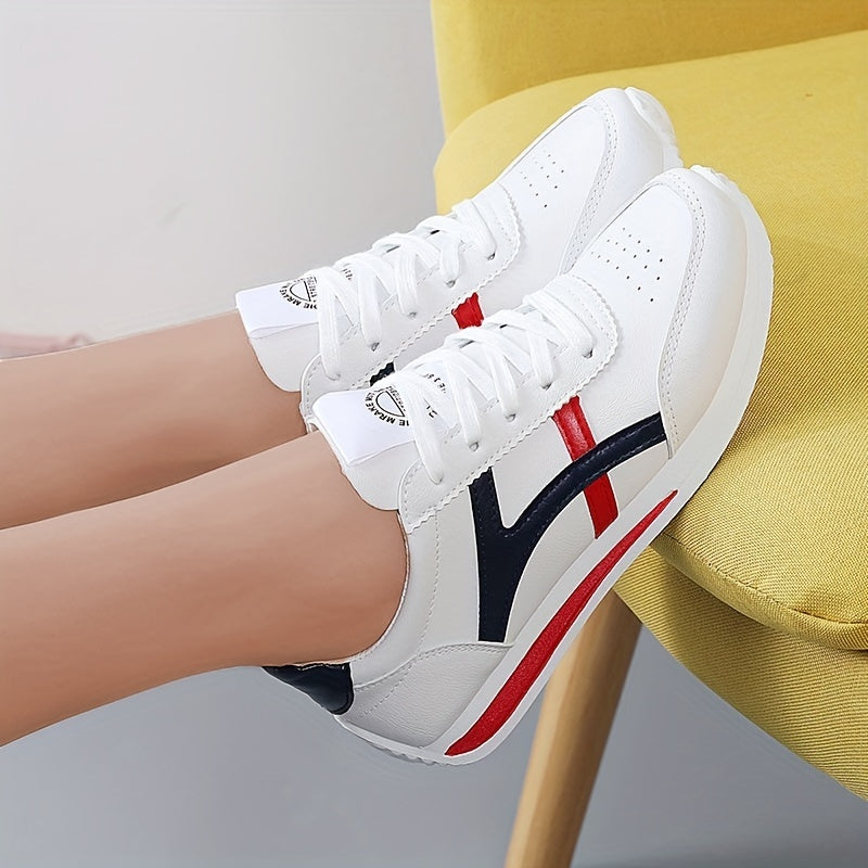 Женские кроссовки Mesh Colorblock, на шнуровке, износостойкие противоскользящие тренировочные обувь