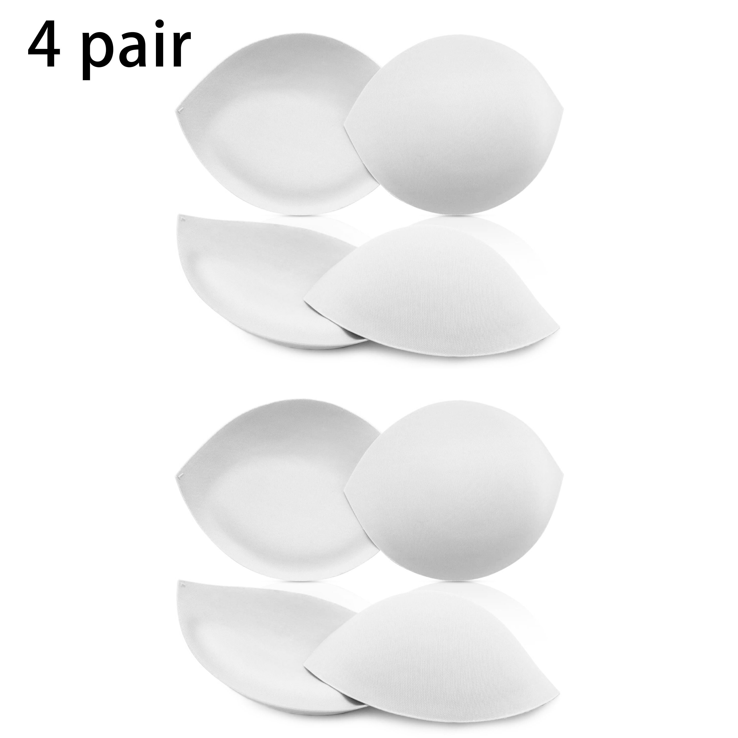 Triangle Chest Pads for Sports Bras Supportive Bust Enhancing Polyester Solid Color