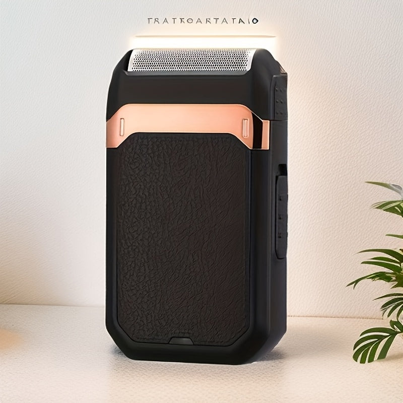 Tez quvvatlash USB quvvatli portativ erkaklar elektr shavkasi, ajraladigan pichoq, sayohat sovg'alari uchun mukammal.