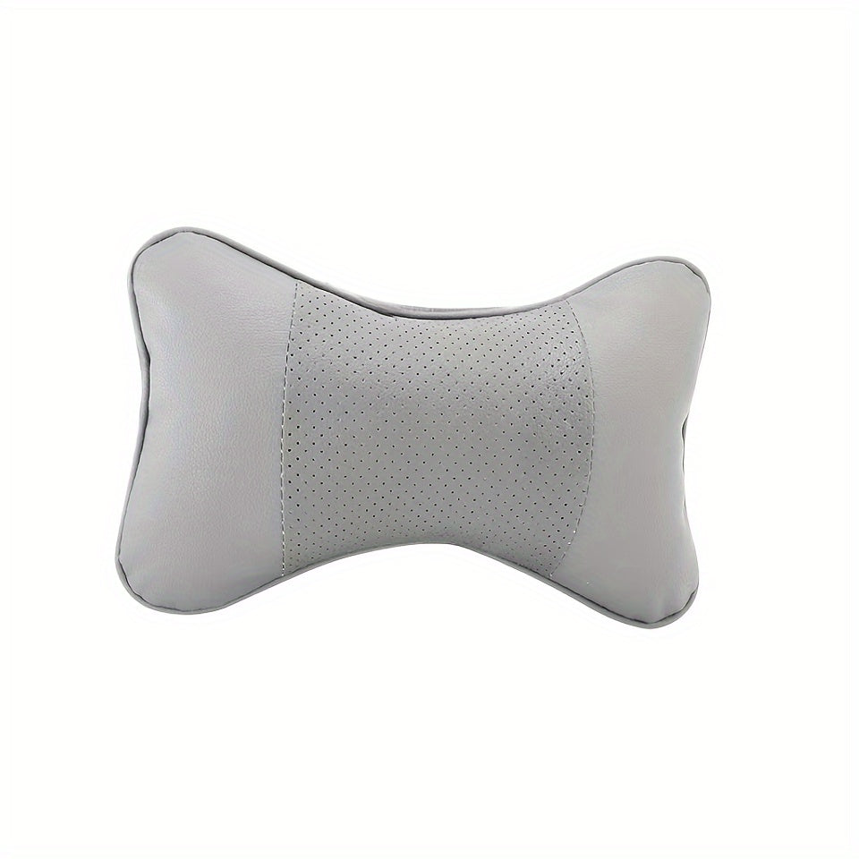 Almohada de cuello transpirable para coche, cojín, soporte para la cabeza, descanso para el cuello en viajes en coche