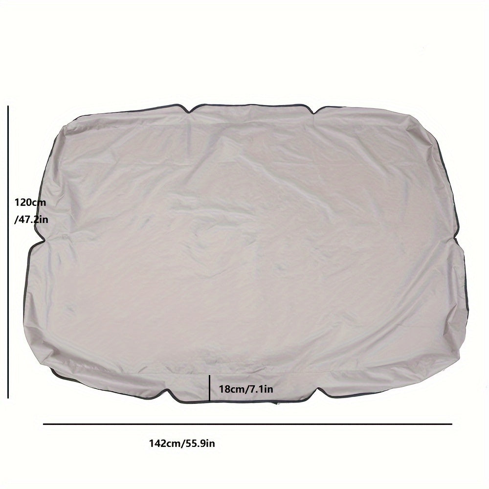 Waterproof Sun-Resistant Patio Swing Canopy Cover 190T Polyester Taffeta