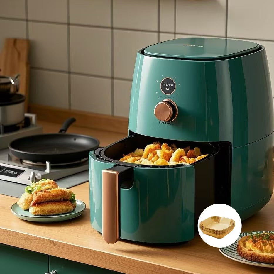 Kitchen Tool with 200 Air Fryer Liners for Baking Frying and Cooking