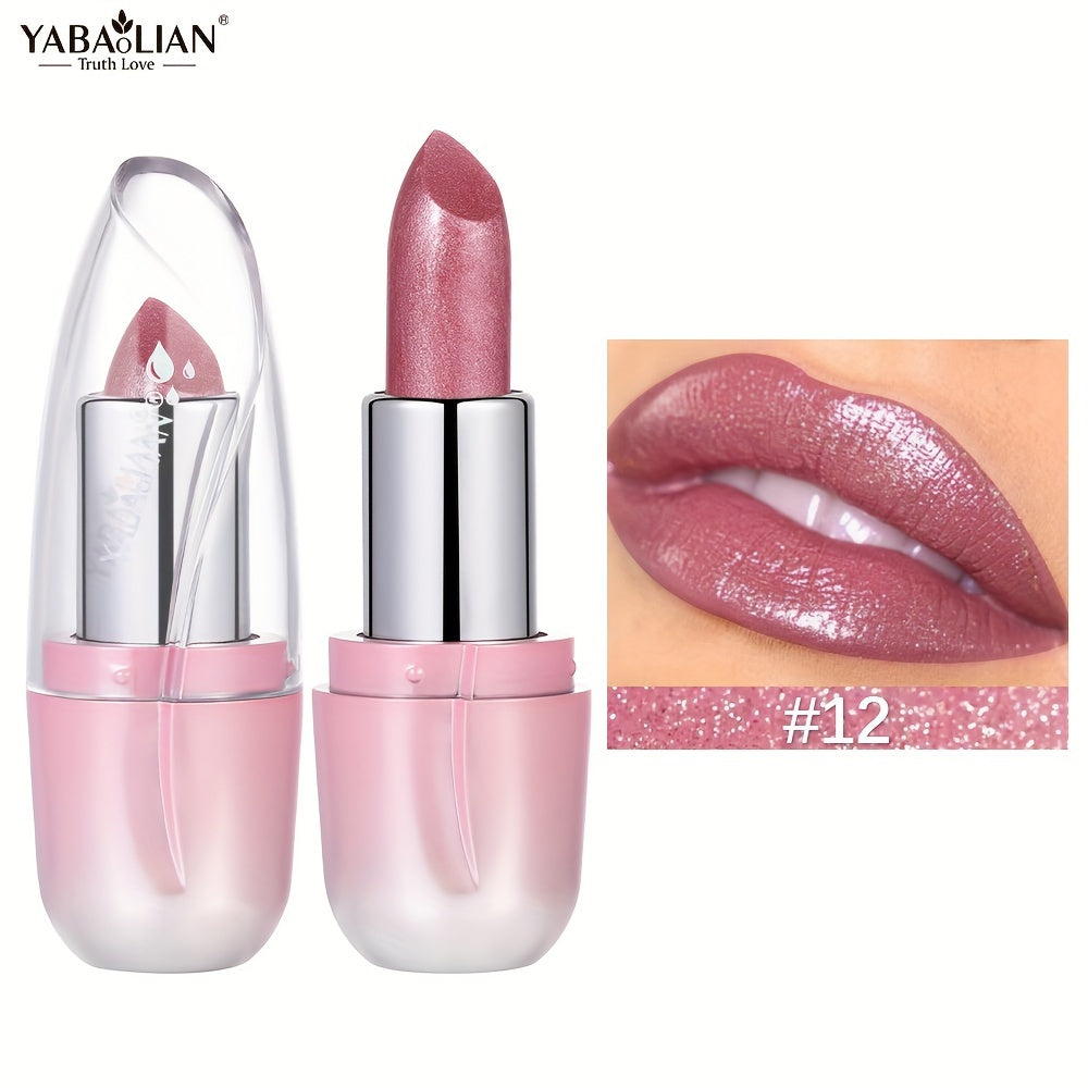 Women's Pearlescent Matte Lipstick Long Lasting Waterproof Pink Lipstick