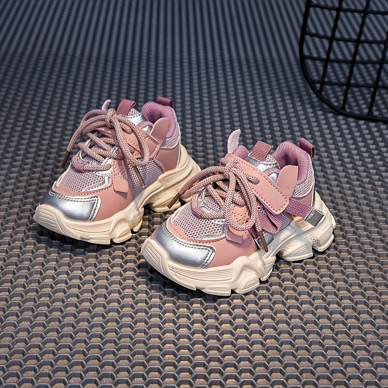 Bolalar uchun yangi kuz sport poyabzallari, zamonaviy otalar poyabzallari va o'g'il-qizlar uchun modali yugurish poyabzallari.