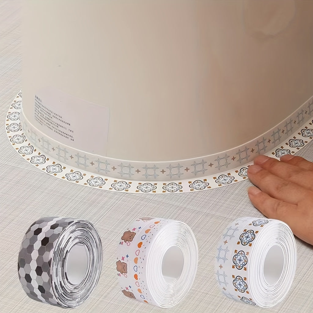 Водонепроницаемые акриловые наклейки для различных поверхностей в ванной и на кухне.