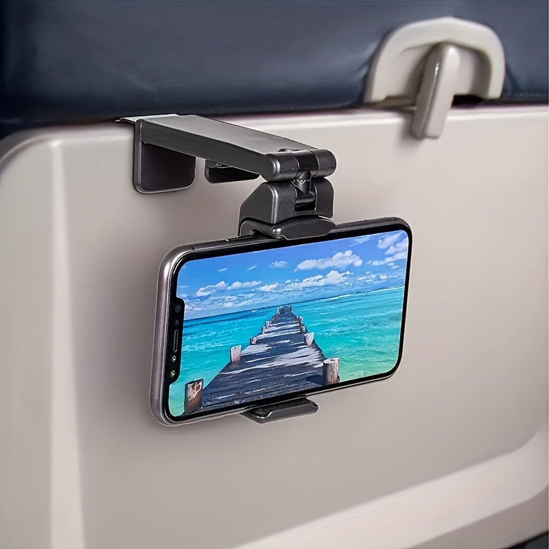Universal In-Flight Phone Stand Holder Mount for Travel and Hands-Free Use
