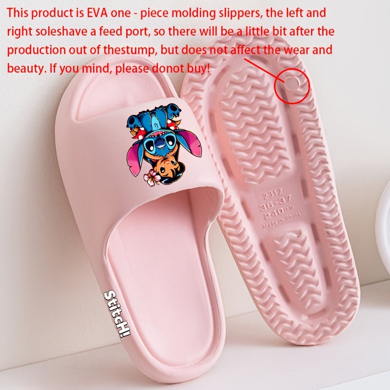 Unisex Cartoon EVA Slippers Breathable Soft Sole Open-Toe Casual Shoes