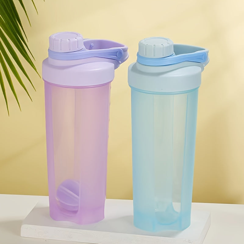 Leak Proof Protein Shaker Bottle 700ml BPA Free Portable Easy to Clean for Gym Fitness Sports