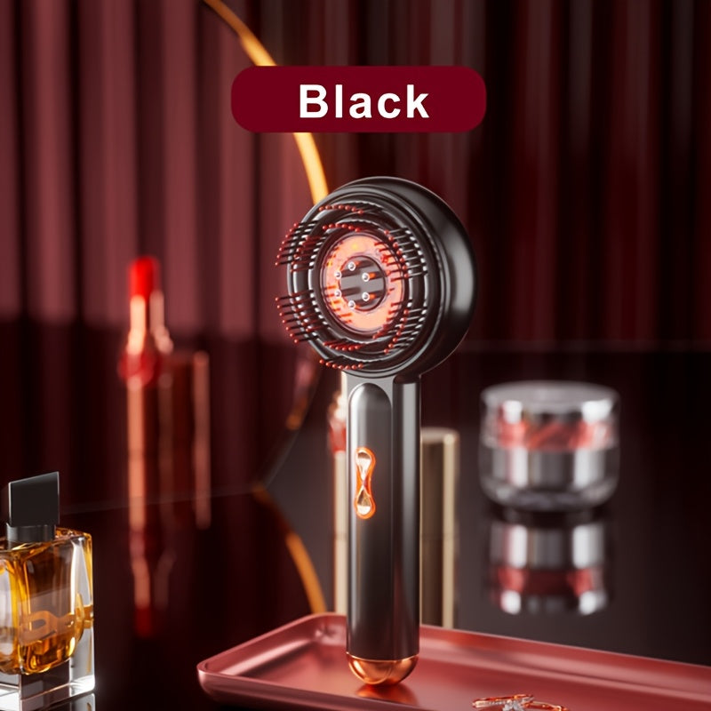 Электрическая расческа с функцией массажа, перезаряжаемый литий-ионный аккумулятор 1500 мАч