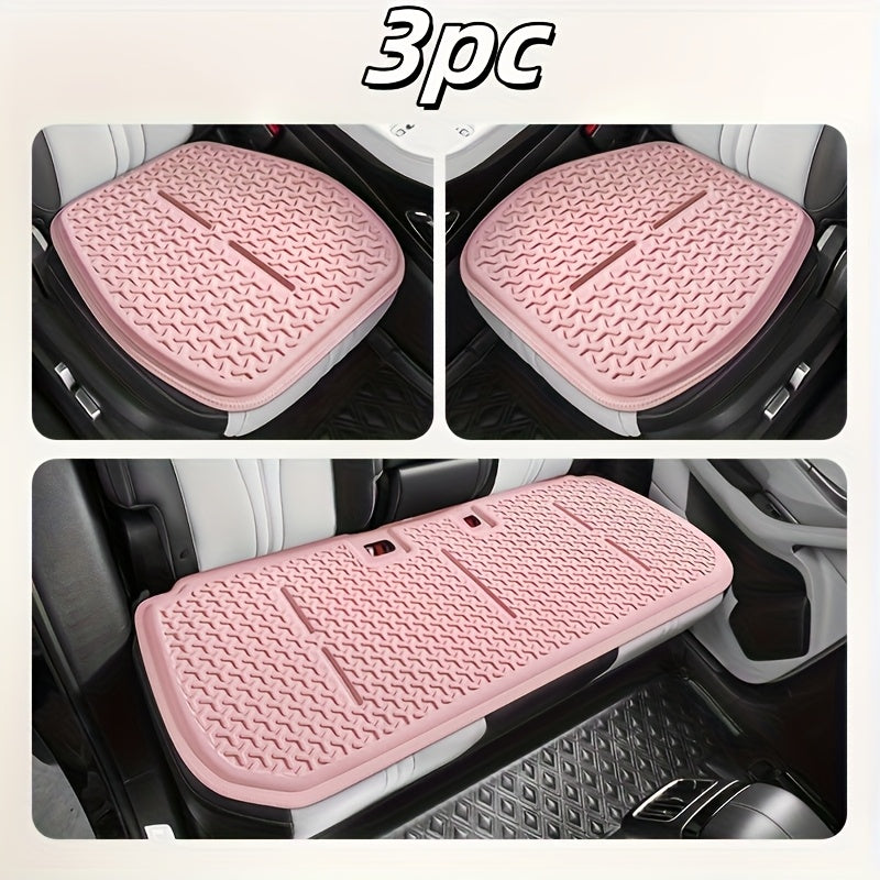 Car Seat Cushion Gel Pad Set Breathable Cooling Breathable Breathable