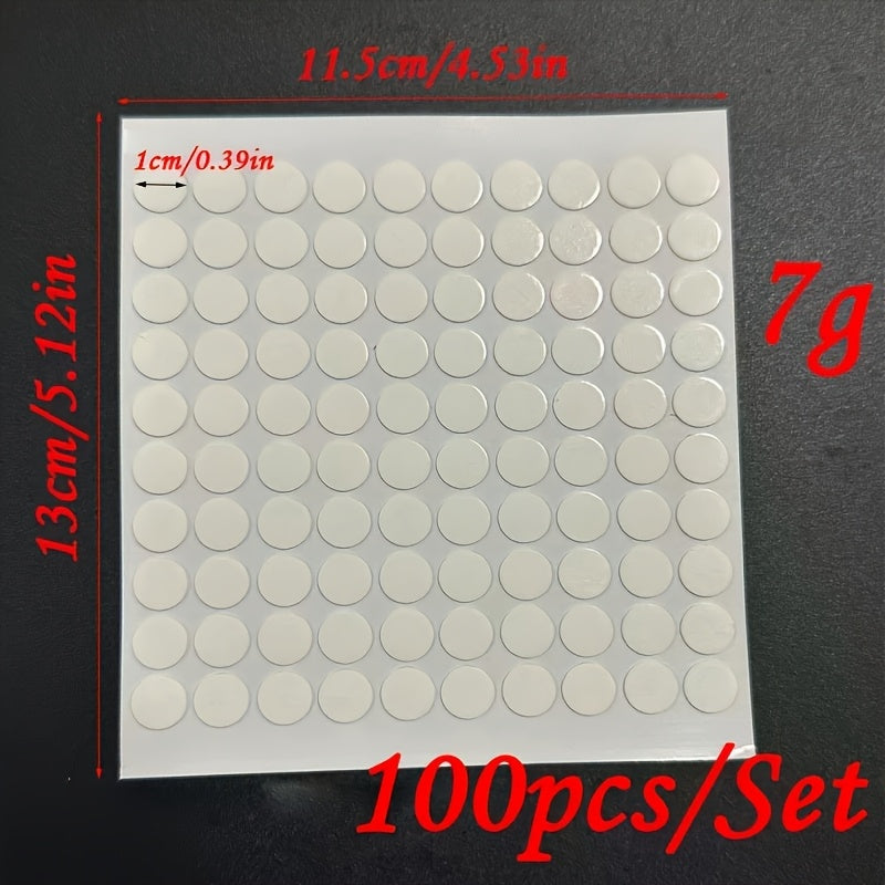 100-Donali Ochiq Akrilik Ikki tomonlama Yopishqoq Yelimli Yelimlar Olib tashlash mumkin Nano Birikma