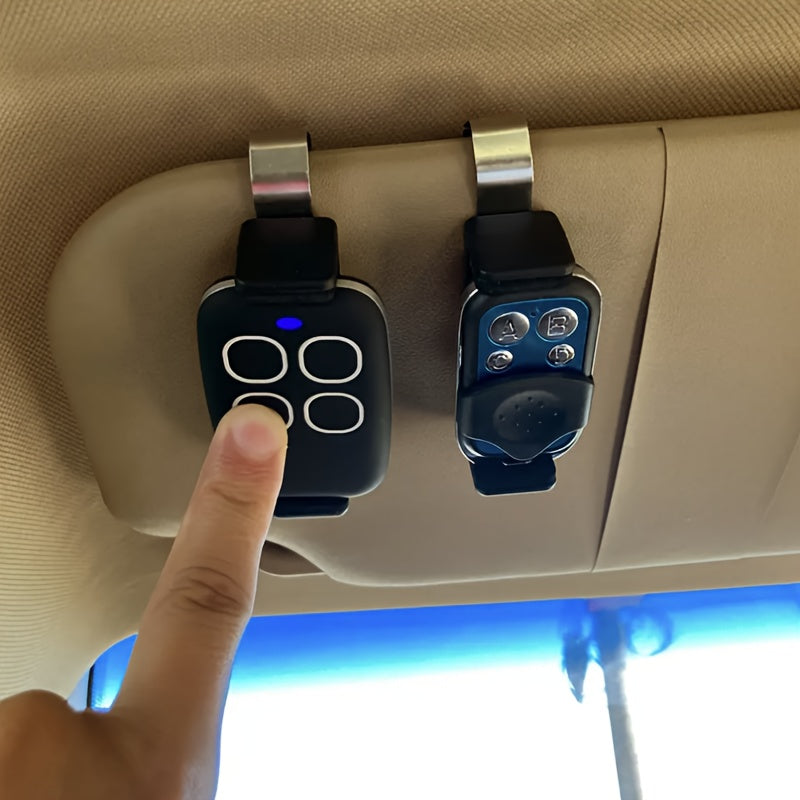 Avtomobil quyosh nuri uchun ko'zoynak tutqichli universal masofadan boshqarish kaliti garaj to'sig'i 47-68mm