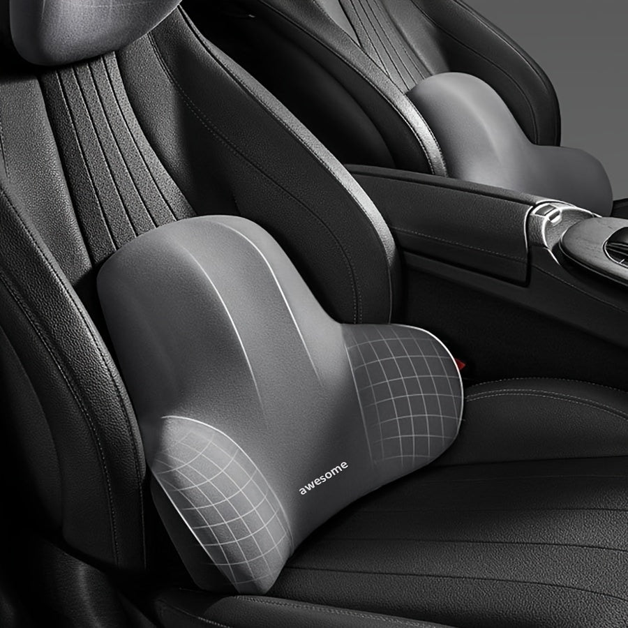 Memory Foam Lumbar Support Pillow for Office Chair Car Gaming Recliner Back Cushion