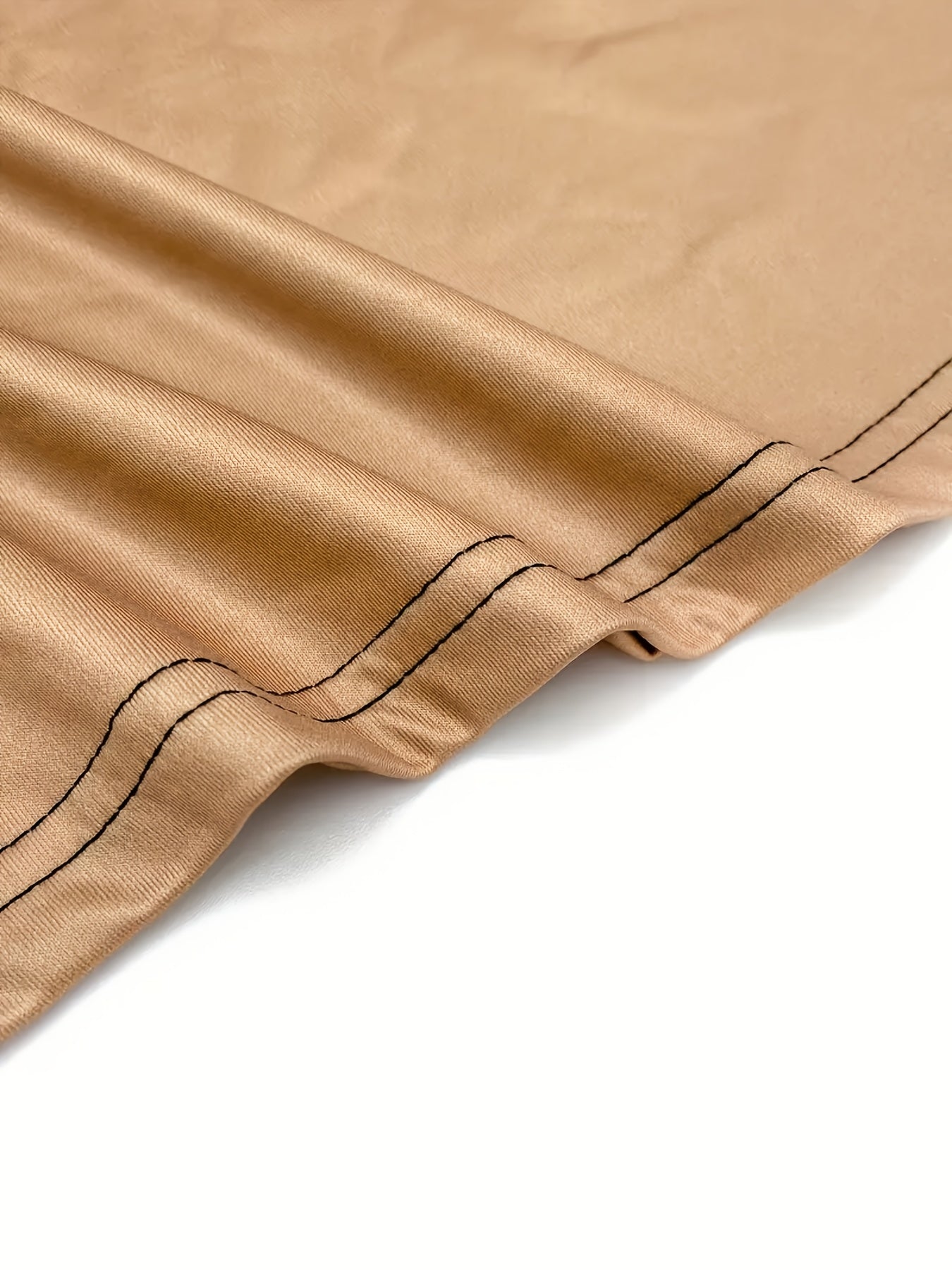 Мужская длинная рубашка с принтом оленя, гольф, черный, коричневый, полиэстер, повседневная, для улицы