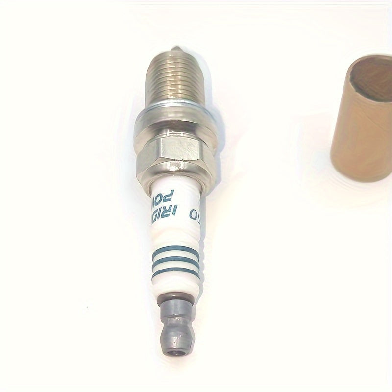 4 dona Iridium Power chiroqlari avtomobillar uchun, turli modellarga mo'ljallangan ishga tushirish kabellari